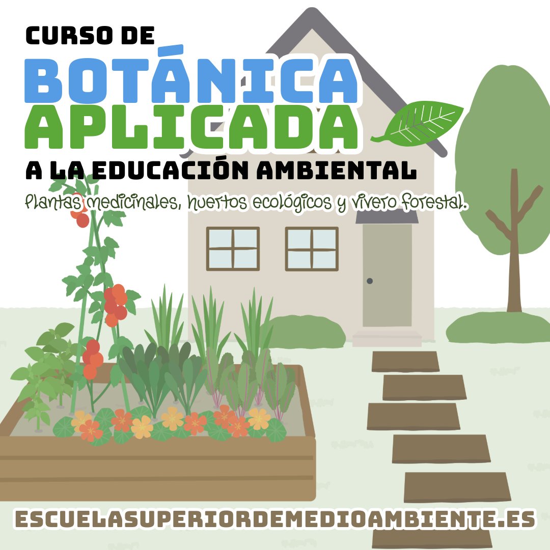 Curso de botánica aplicada. Plantas medicinales, huertos ecológicos y vivero forestal.